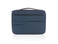 Smooth PU 15.6" laptop sleeve with handle 2