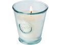 Luzz soybean candle with recycled glass holder