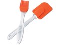 Silicone spatula and brush