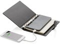 Standard notebook with detachable 4.000 mAh powerbank