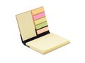 Sticky notes set bamboo cover