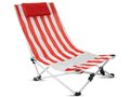 Beach chair with pillow