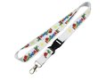 Sublimation lanyard with buckle 25 mm 1