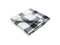 Soft plaid fleece blanket