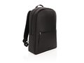 Swiss Peak deluxe vegan leather laptop backpack PVC free