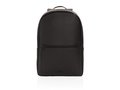 Swiss Peak deluxe vegan leather laptop backpack PVC free 5
