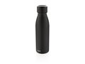 Swiss Peak vacuum bottle with mini true wireless earbuds