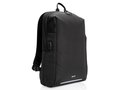 Swiss Peak RFID and USB laptop backpack PVC free