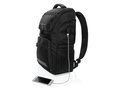Swiss Peak RPET Voyager USB & RFID 15.6"laptop backpack
