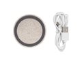 Wheat Straw 5W round wireless charging pad 2