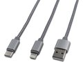 Trident+ charging cable for Apple & Android 1