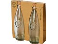 Sabor 2-piece recycled glass oil and vinegar set