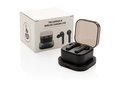 TWS earbuds in wireless charging case