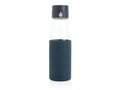 Ukiyo glass hydration tracking bottle with sleeve 2