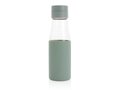 Ukiyo glass hydration tracking bottle with sleeve 21