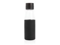 Ukiyo glass hydration tracking bottle with sleeve 27