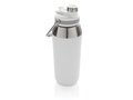 Vacuum stainless steel dual function lid bottle 1L