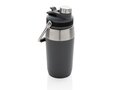 Vacuum stainless steel dual function lid bottle 500ml 1