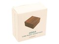 Magnetic wall cube in acacia wood 3