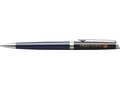 Hemisphere colour blocking ballpoint pen with palladium trim 4