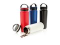 Vacuum insulated leak proof wide mouth bottle