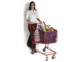Grocery cart tote