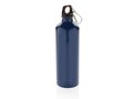 XL aluminium waterbottle with carabiner