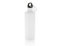 XL aluminium waterbottle with carabiner