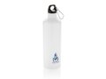 XL aluminium waterbottle with carabiner 9
