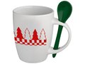 Christmas mug with spoon 2
