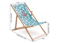 Custom-Made Wooden Deck Chair with Removable Cover – Fully Custom Design 1