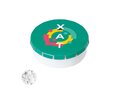 Custom-Made Plastic and Tin Click-Tin with Mints – Fully Custom Design