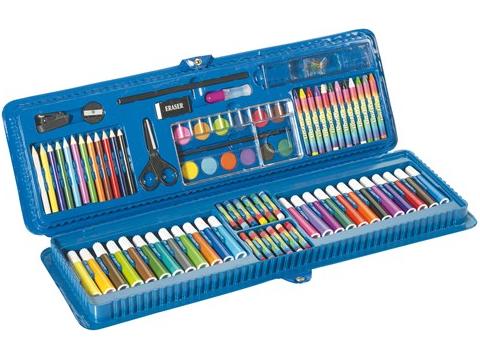 85 piece colouring set