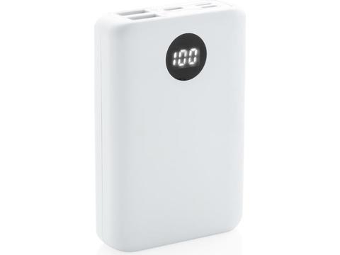 10.000 mAh pocket powerbank with triple input