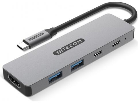 Sitecom CN-5502 5 in 1 USB-C Power Delivery Multiport Adapter