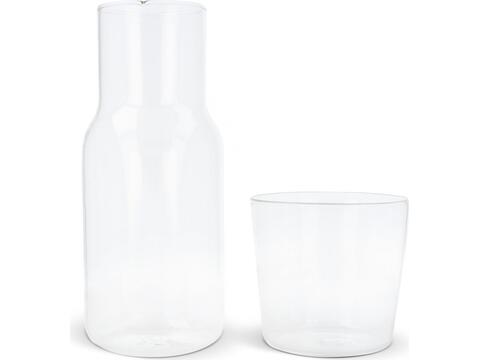 Caraffe 550ml and drinking glass 250ml set