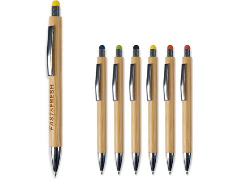 Ball pen New York bamboo with stylus