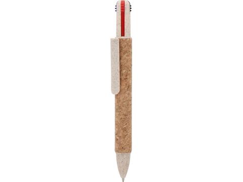 Ballpen 4-color Cork