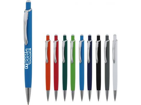 Ballpen Monaco Metal Rubberised