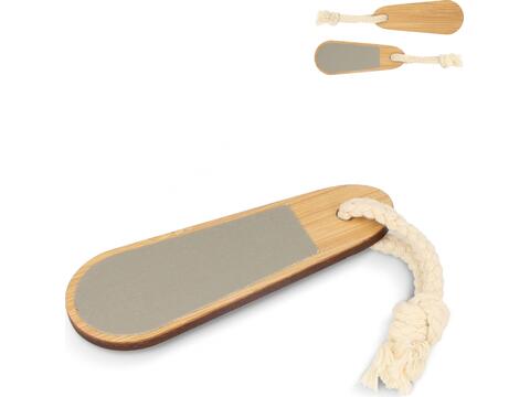 Bamboo foot file