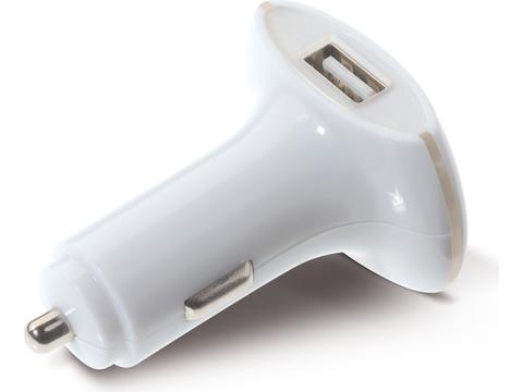 Double USB car charger