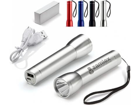 Powerbank flashlight