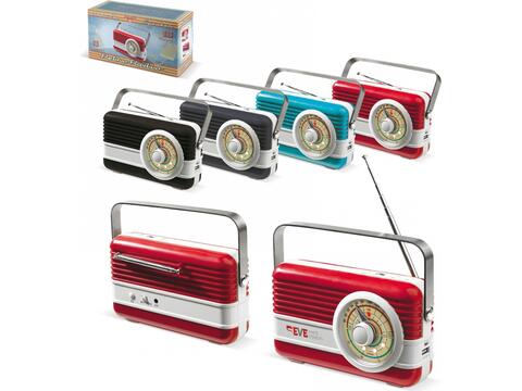 Retro FM radio speaker powerbank