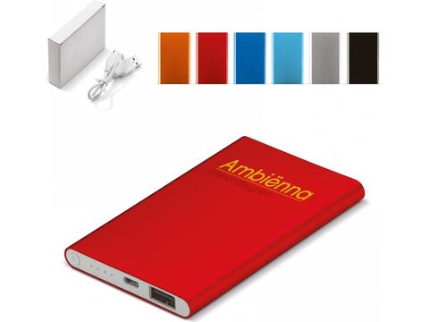 Powerbank 4000mAh Slim