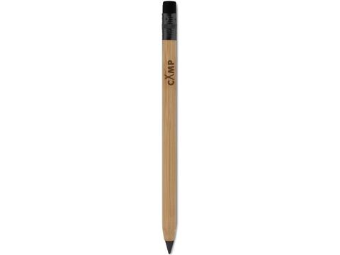 Sustainable bamboo pencil with eraser