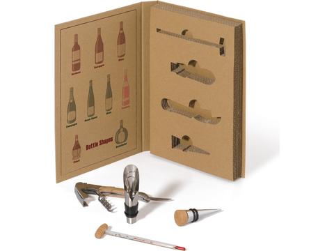 Wine set ecological