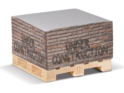 Cube pad with pallet