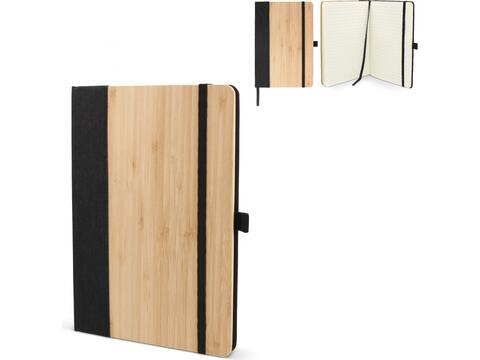 Notebook bamboo & R-PET A5