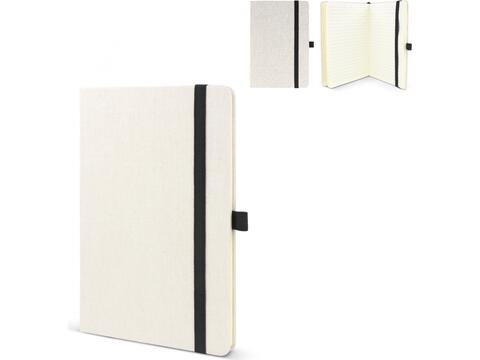 Notebook recycled cotton & R-PET A5