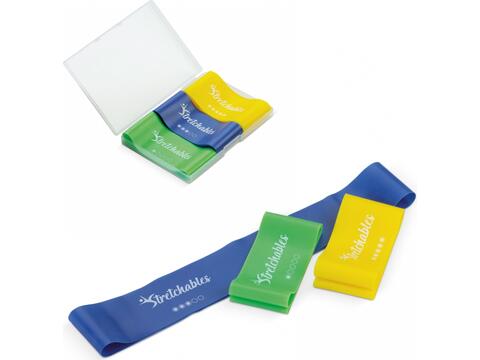 Fitness resistance band set